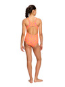 Modibodi Dečke menstruacijske plavalke Modibodi Racerback One Piece Light Wavy Pink enodelne