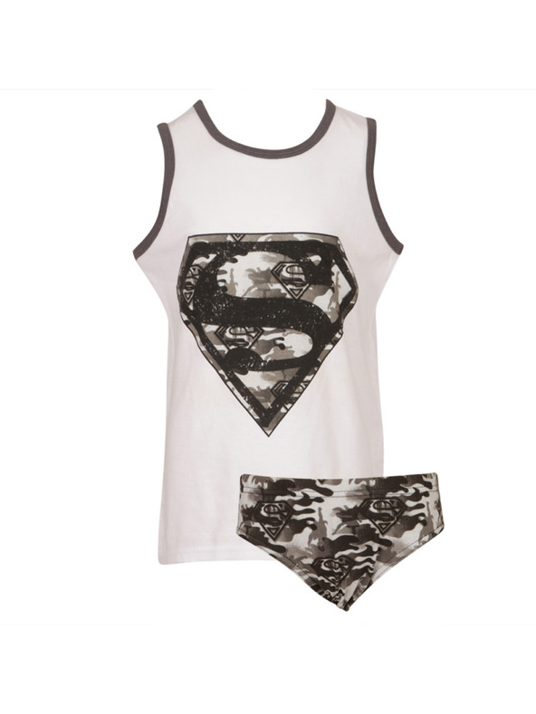 E plus M Fantovske spodnje perilo set E plus M Superman večbarvno