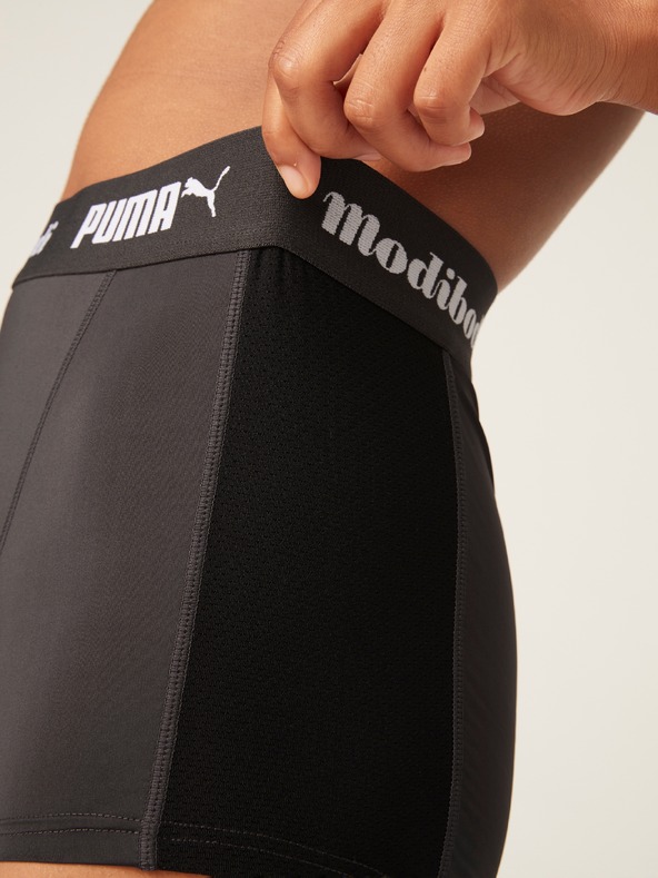 Modibodi Menstruacijske hlačke PUMA & Modibodi Active Boyshort Moderate-Heavy Dark