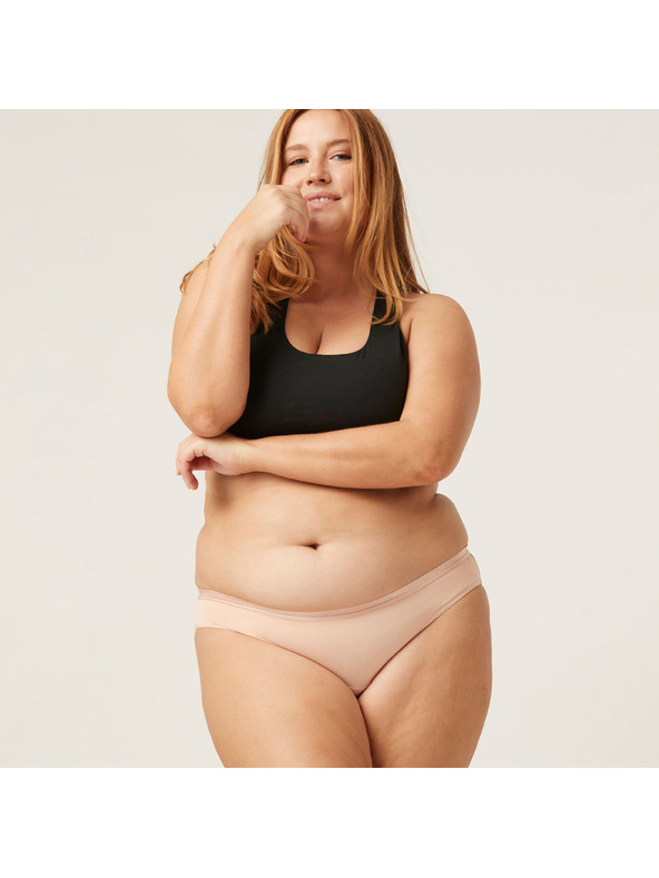 Modibodi Menstruacijske hlačke Modibodi Classic Bikini Light-Moderate Beige