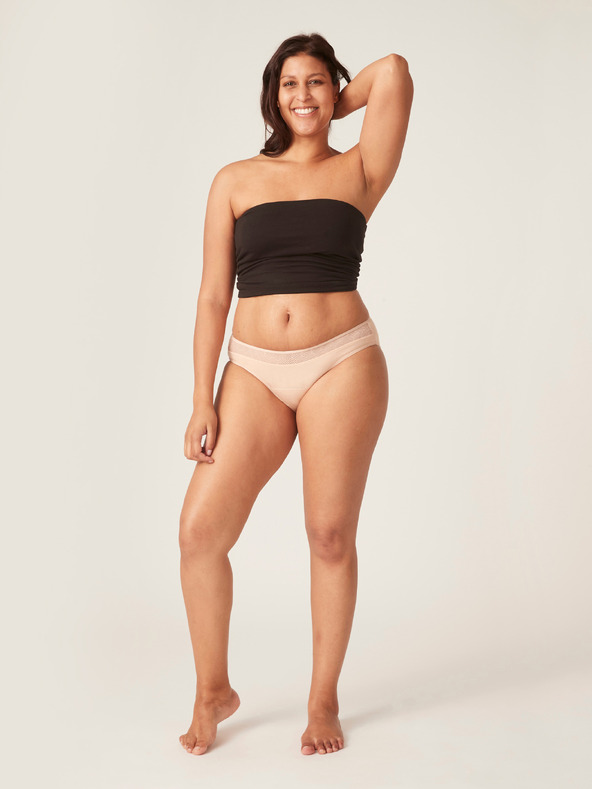 Modibodi Menstruacijske hlačke Modibodi Sensual Bikini Light-Moderate Beige
