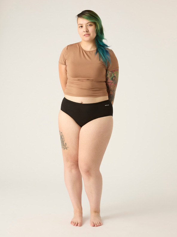 Modibodi Menstruacijske hlačke Modibodi Basic Mid-Rise Brief Moderate-Heavy