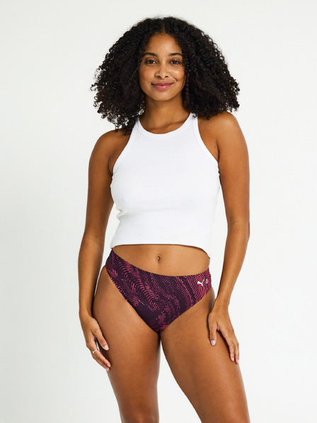Modibodi Menstruacijske hlačke PUMA & Modibodi Seamfree Active Bikini Moderate-Heavy Flame Haze Pink
