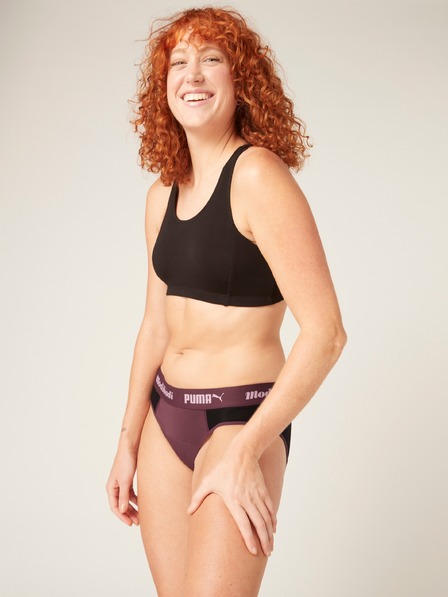 Modibodi Menstruacijske hlačke PUMA & Modibodi Active Brief Moderate-Heavy Grape