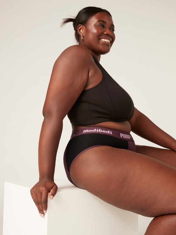 Modibodi Menstruacijske hlačke PUMA & Modibodi Active Brief Moderate-Heavy Grape