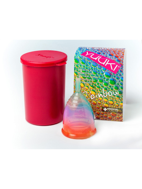 Yuuki Menstruacijski lonček Yuuki 2 Rainbow soft