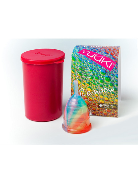 Yuuki Menstruacijski lonček Yuuki 1 Rainbow soft