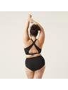 Modibodi Menstruacijski kupaći kostumi Modibodi Hi-Waist Bikini Brief Light-Moderate crni spodnji dio