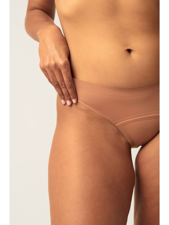 Modibodi Menstruacijske gaće Modibodi Seamfree Bikini Moderate-Heavy Cinnamon