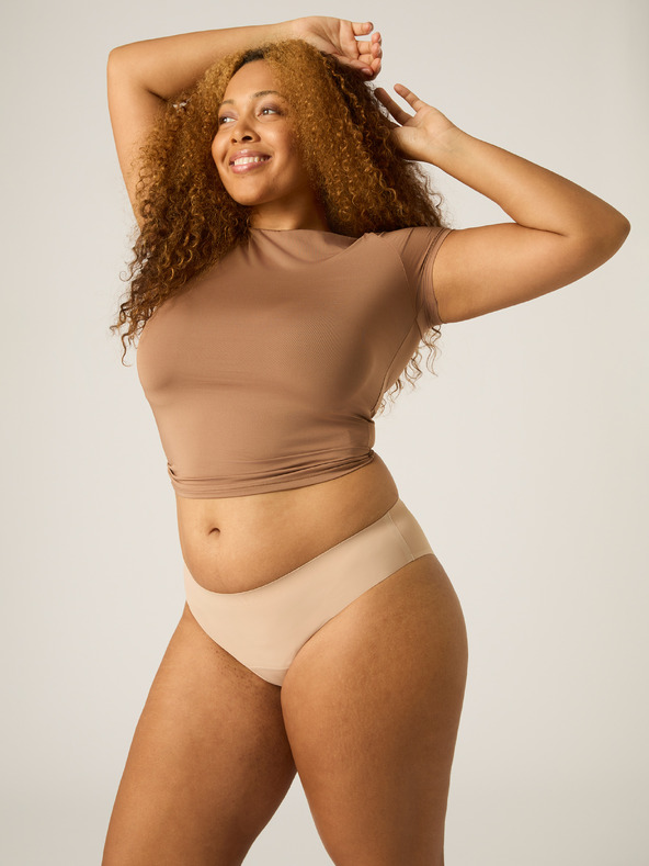 Modibodi Menstruacijske gaće Modibodi Seamfree Bikini Moderate-Heavy Cashew