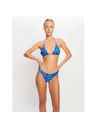 Modibodi Plavalne kostime Modibodi Tidal Triangle Bikini Top Python Blue zgornji del