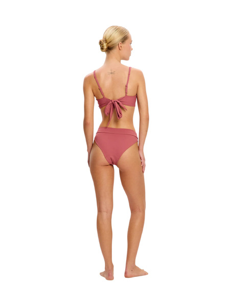 Modibodi Menstruacijske plavalne kostime Modibodi Molokai Hi-Waist Tie Bottom High Absorbency Mauve spodnji del
