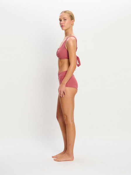 Modibodi Plavalne kostime Modibodi Molokai Plunge Tie Back Top Mauve zgornji del