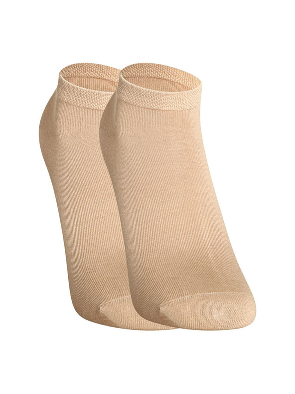 gino Nogavice Gino bambusne beige