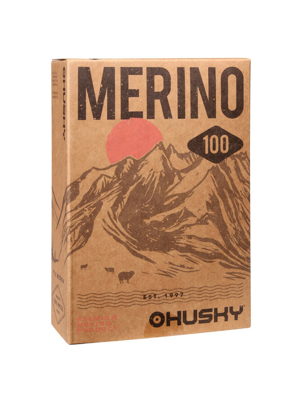 HUSKY Ženska termobikina HUSKY MEROW merino črna