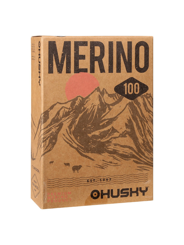 HUSKY Ženski termohlačke HUSKY MEREA merino črne