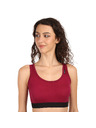 Sensor Ženski nedrček Sensor Active merino rdeč