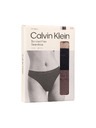 Calvin Klein Set treh - ženska tanga Calvin Klein večbarvne