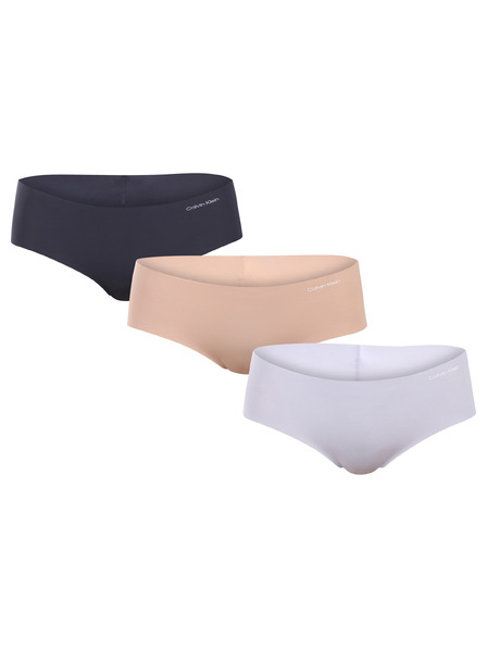 Calvin Klein Set treh - ženske hlačke Calvin Klein brez šivov večbarvne