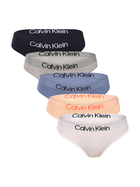 Calvin Klein Set petih - ženske hlačke Calvin Klein večbarvne