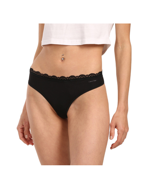 Calvin Klein Komplet treh - ženski tange Calvin Klein večbarvne