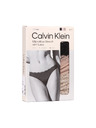 Calvin Klein Komplet treh - ženski tange Calvin Klein večbarvne