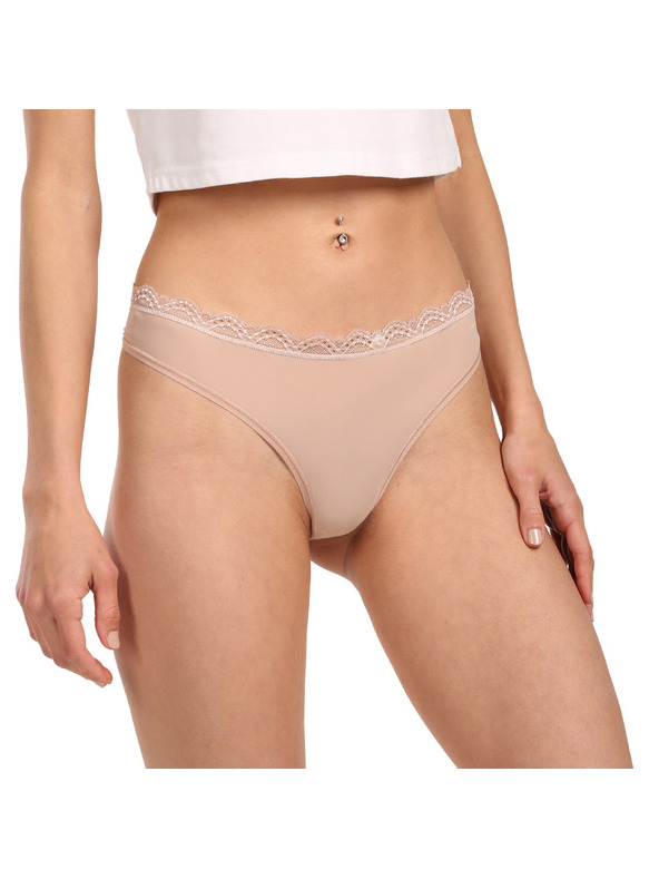 Calvin Klein Komplet treh - ženski tange Calvin Klein večbarvne