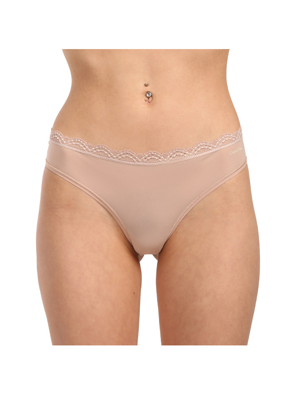 Calvin Klein Komplet treh - ženski tange Calvin Klein večbarvne