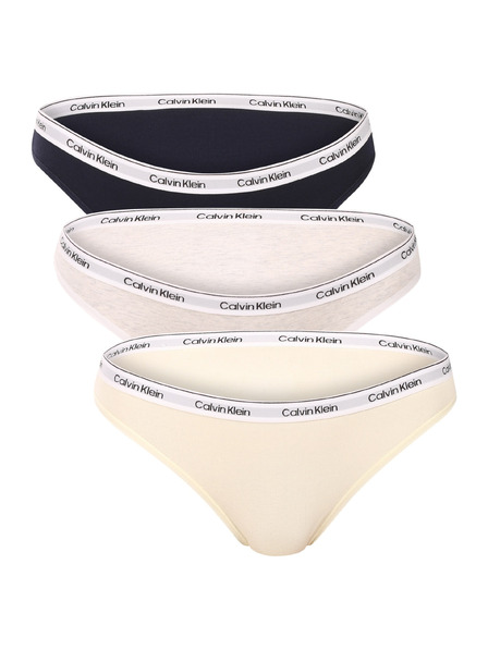 Calvin Klein Set treh - ženske hlačke Calvin Klein večbarvne