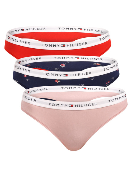 Tommy Hilfiger Komplet treh - ženski tangi Tommy Hilfiger večbarvni