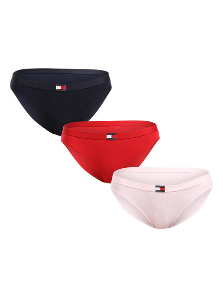 Tommy Hilfiger Komplet treh - ženski spodnjački Tommy Hilfiger večbarvni