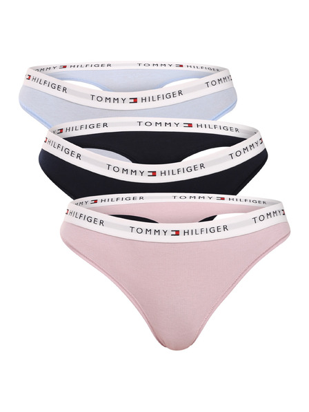 Tommy Hilfiger Komplet treh - ženski tangi Tommy Hilfiger večbarvni