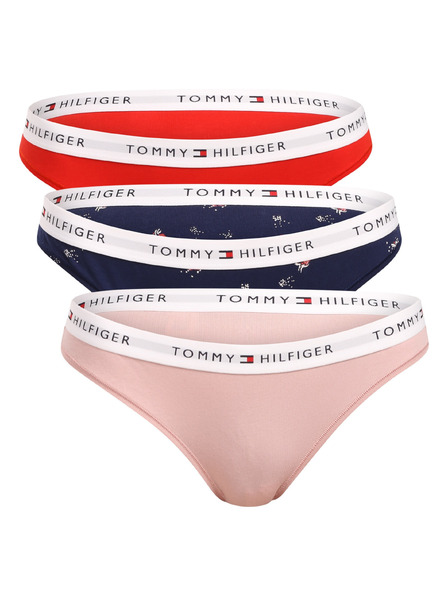 Tommy Hilfiger Komplet treh - ženski spodnjački Tommy Hilfiger večbarvni