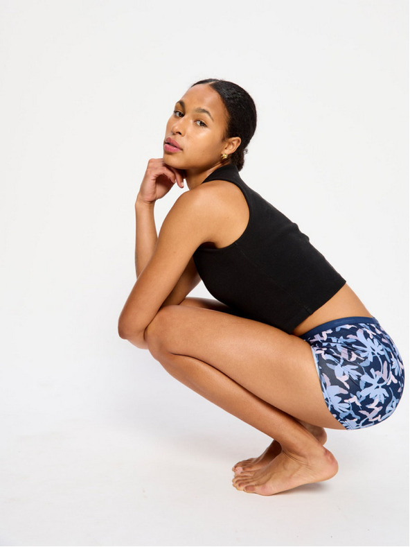 Modibodi Menstruacijske hlačke Modibodi Classic Boyshort Moderate-Heavy La Mer blue