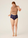 Modibodi Menstruacijske hlačke Modibodi Classic Full Brief Moderate-Heavy Passion Vine Navy