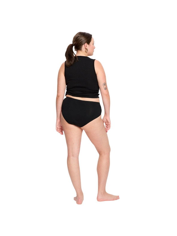 Modibodi Menstruacijske hlačke Modibodi Basic Mid-Rise Brief Super-Overnight