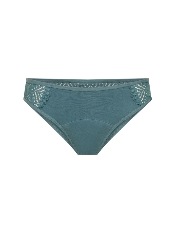 Modibodi Menstruacijske hlačke Modibodi Sensual Cheeky Brief Moderate-Heavy Arizona Blue