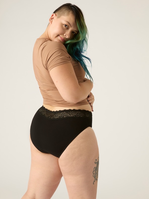 Modibodi Menstruacijske hlačke Modibodi Sensual Hi-Waist Bikini Moderate-Heavy