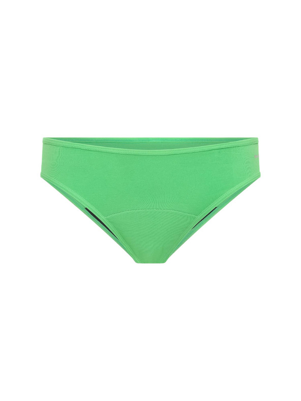 Modibodi Menstruacijske hlačke Modibodi Basic Mid-Rise Brief Moderate-Heavy Irish Green