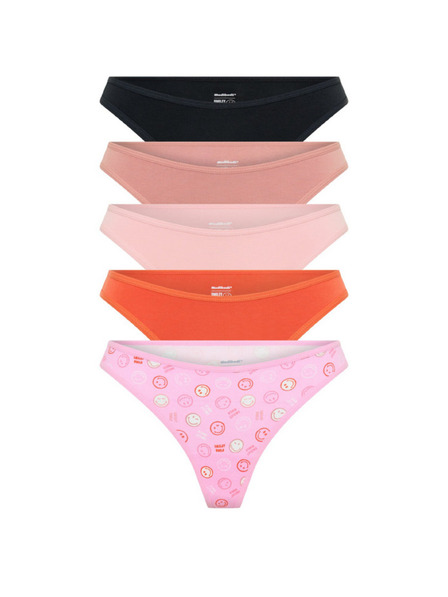 Modibodi Komplet petih - Menstruacijski tanga Modibodi Happy Place Multi