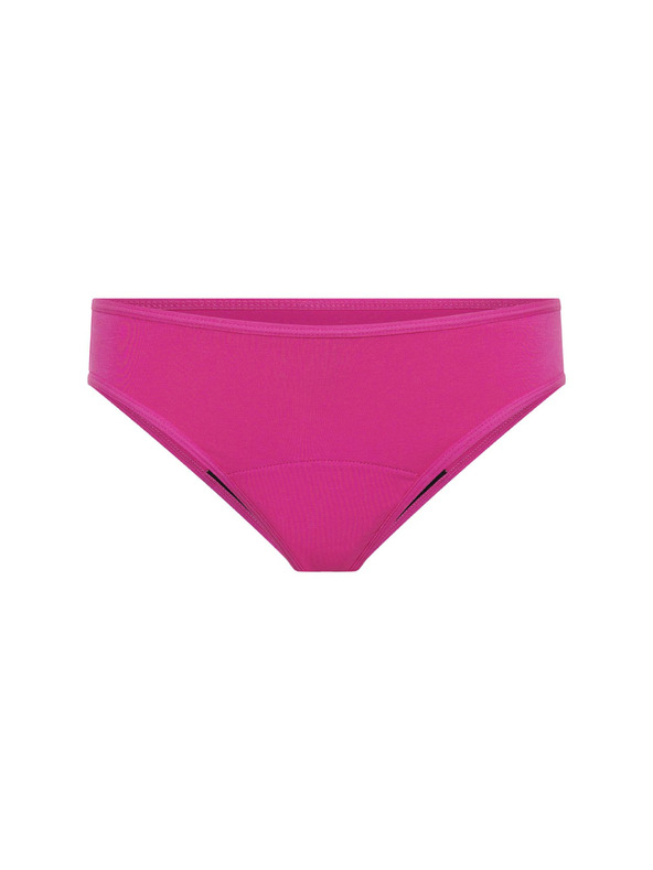 Modibodi Menstruacijske hlačke Modibodi Basic Mid-Rise Brief Moderate-Heavy Fandango Pink