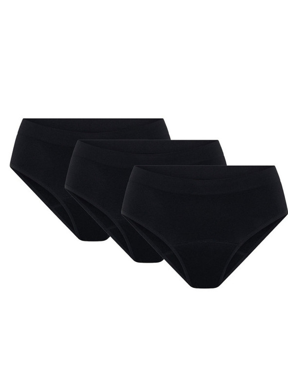 Modibodi Komplet treh - Menstruacijske hlačke Modibodi Soft Stretch Seamless Bikini Brief Moderate