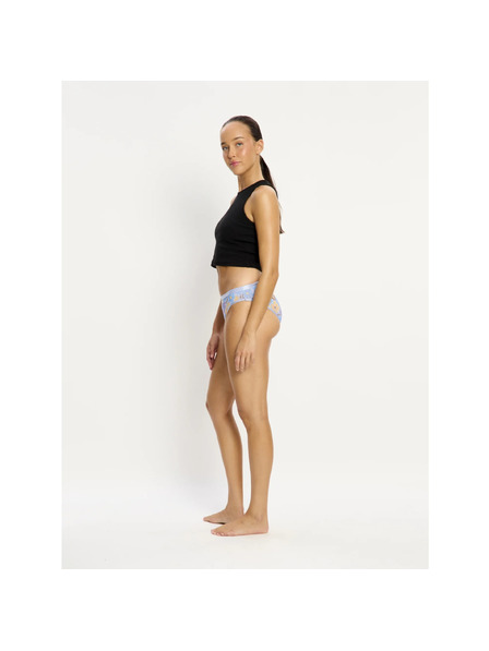 Modibodi Menstruacijske hlačke Modibodi Classic Bikini Super Happy Daisy Blue