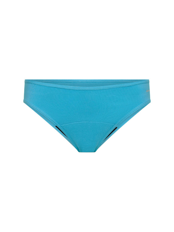 Modibodi Menstruacijske hlačke Modibodi Basic Mid-Rise Brief Moderate-Heavy Cerulean Blue
