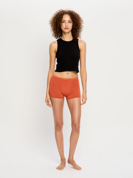 Modibodi Menstruacijske hlačke Modibodi Classic Boyshort Super Burnt Brick