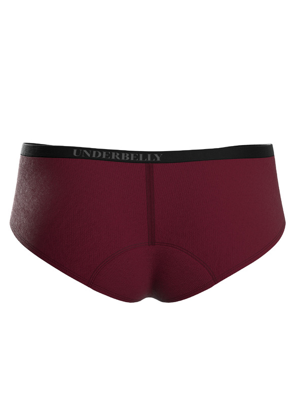 Underbelly Menstruacijske hlačke Underbelly Lowee rdeče