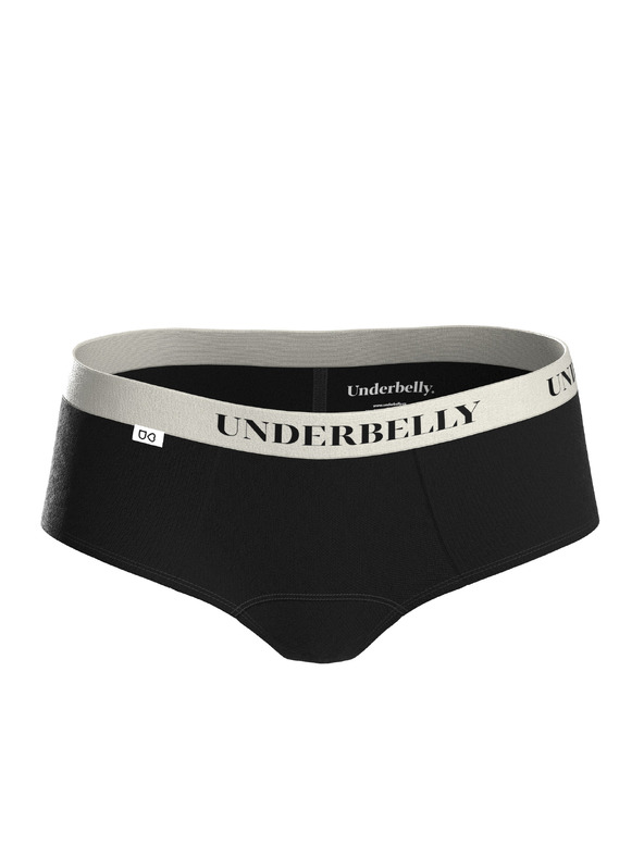Underbelly Menstruacijske hlačke Underbelly Lowee črne