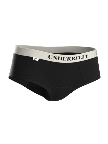 Underbelly Menstruacijske hlačke Underbelly Lowee črne