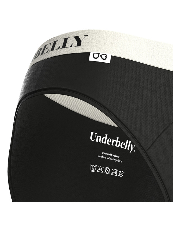Underbelly Menstruacijske hlačke Underbelly Univers črne