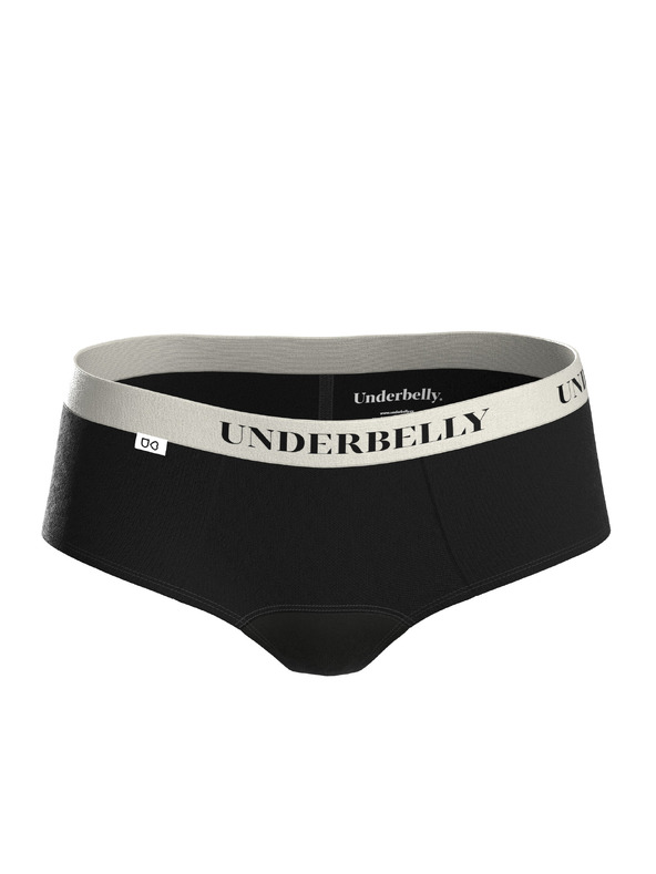 Underbelly Menstruacijske hlačke Underbelly Lowee črne